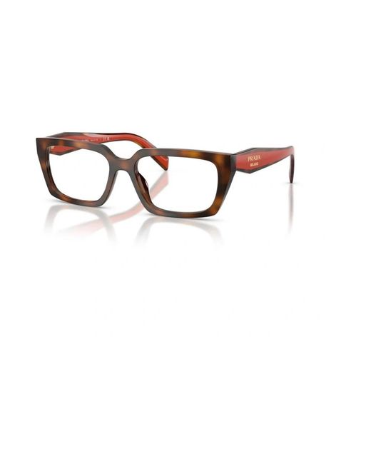 Glasses Prada de color Brown