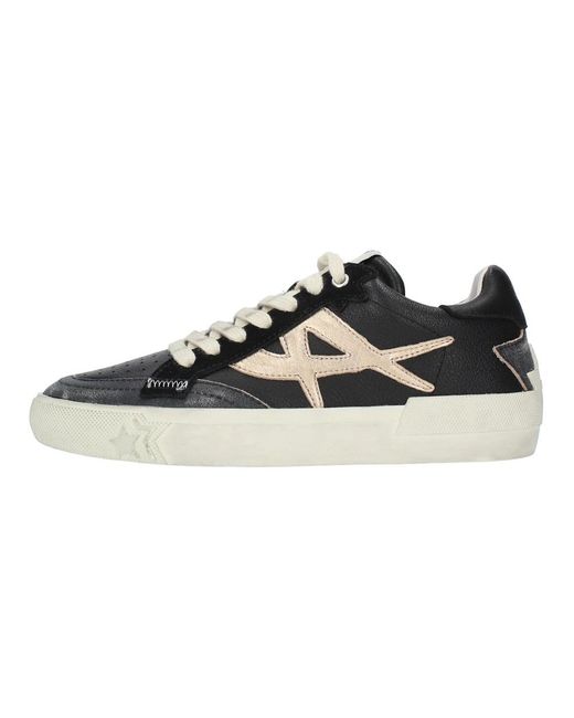 Ash Schoenen ,Zwart ,Leer Moonlight 07 Sneakers in het Black