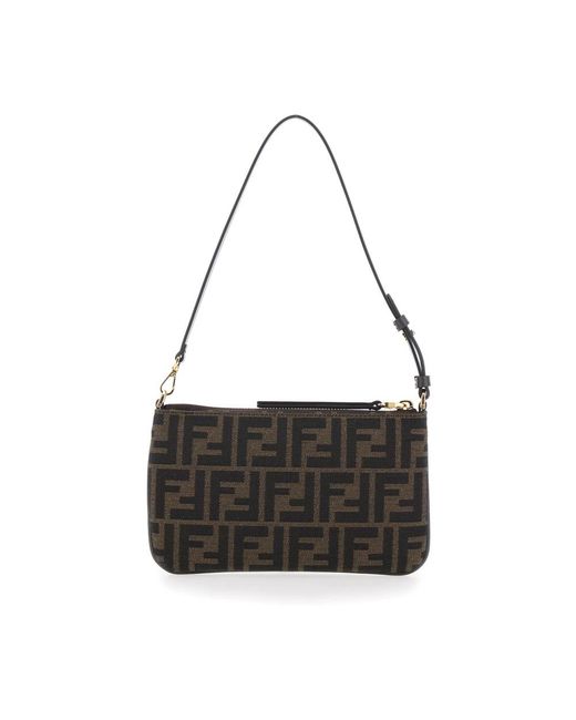 Fendi Black Shoulder Bags