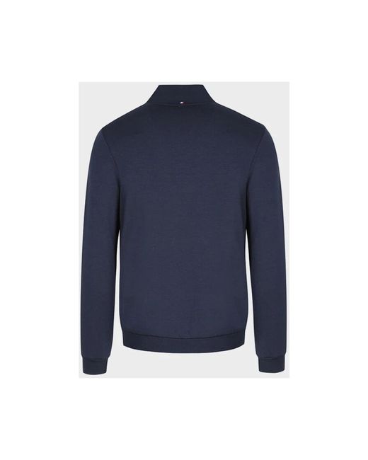 Le Coq Sportif Sweatshirt mit reißverschluss in Blue für Herren