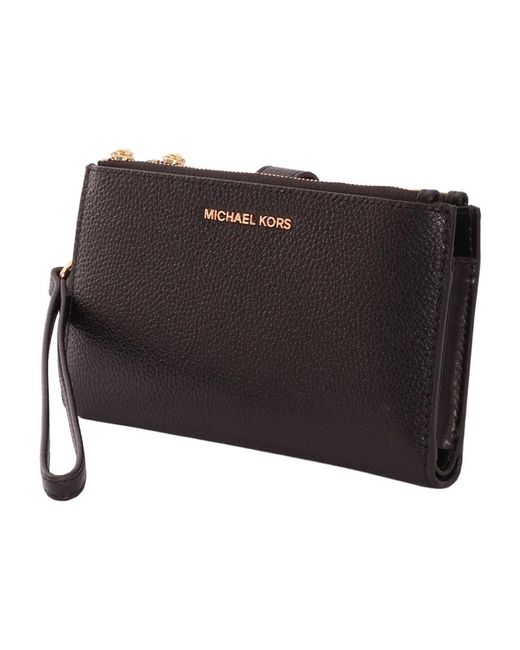Michael Kors Adele Double-Zip Polsband in het Black
