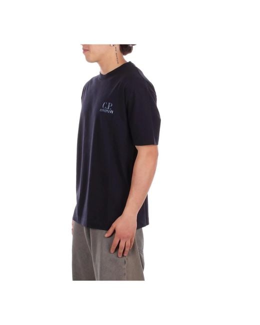 C P Company Black T-Shirts for men