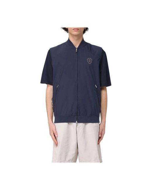 Vests di Brunello Cucinelli in Blue da Uomo
