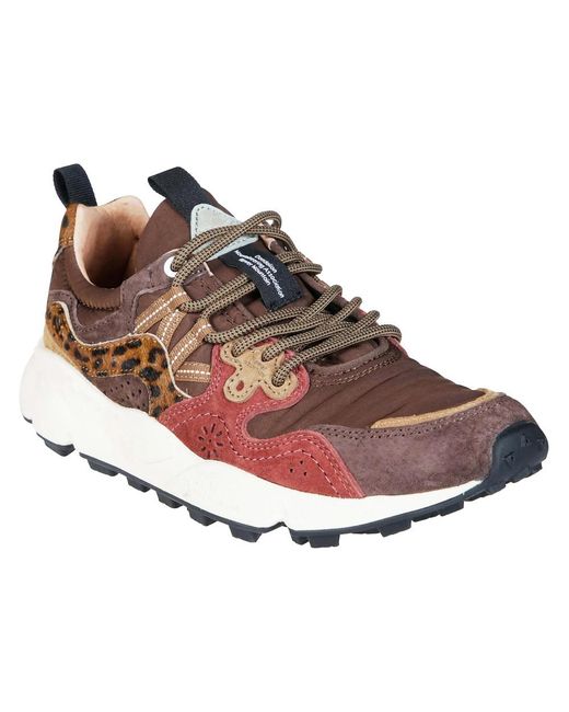 Flower Mountain Gray Sneakers