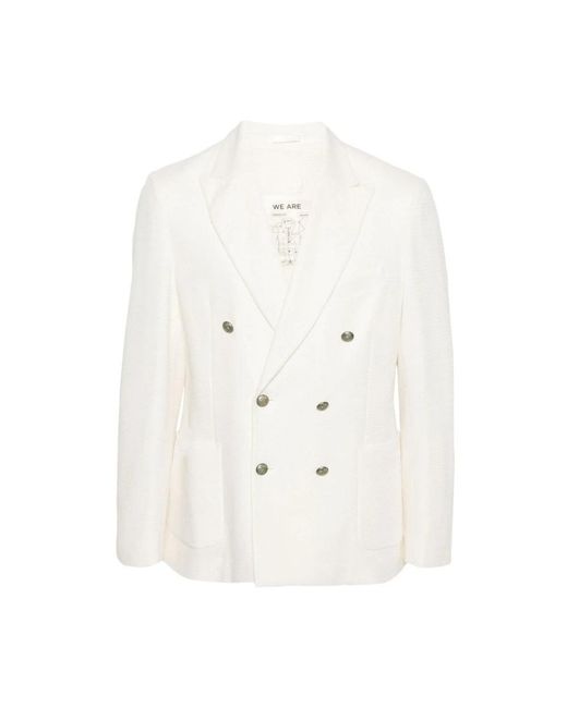Circolo 1901 White Blazers for men