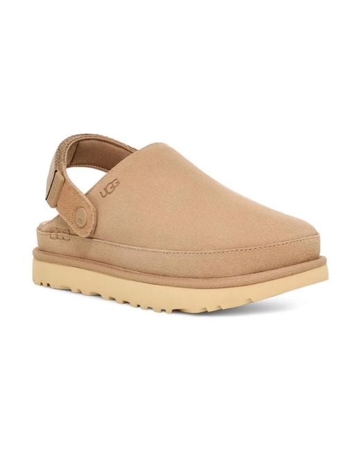 Clogs Ugg de color Natural