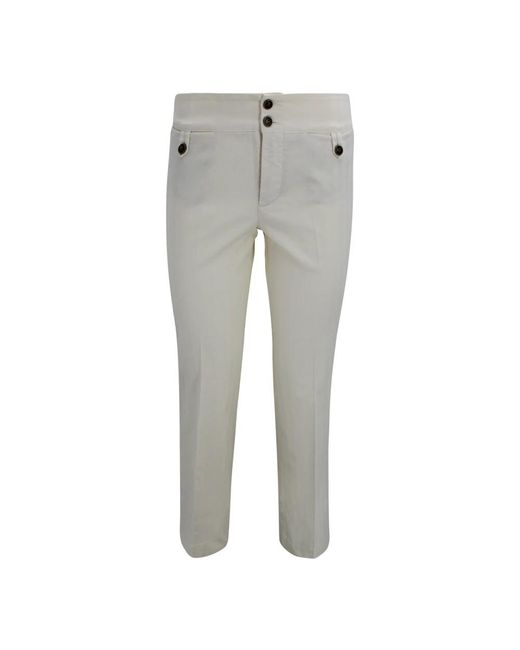 Etro Gray Cropped Trousers