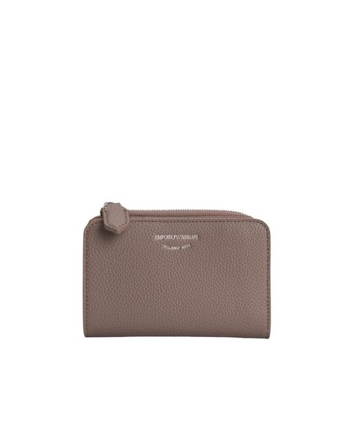 Emporio Armani Brown Wallets & Cardholders