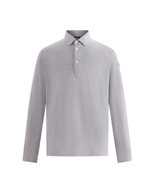 Fusalp Tops ,Grijs ,Katoen Klassiek Katoenen Poloshirt in het Gray voor heren