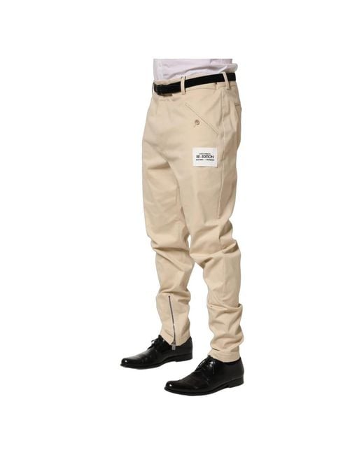 Dolce & Gabbana Natural Chinos for men