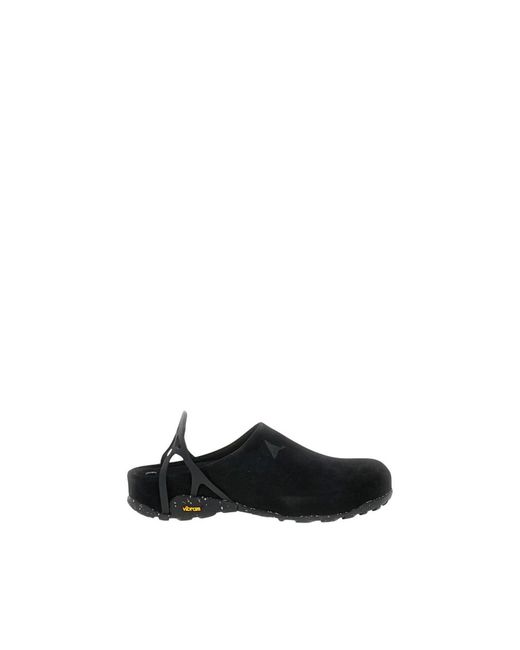 Roa Black Clogs for men