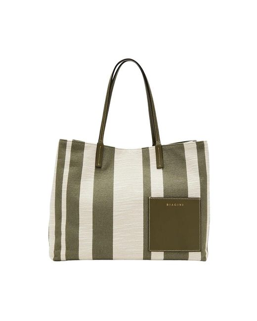 Tote Bags di Biaggini in Green