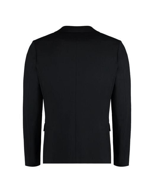 Emporio Armani Black Blazers for men