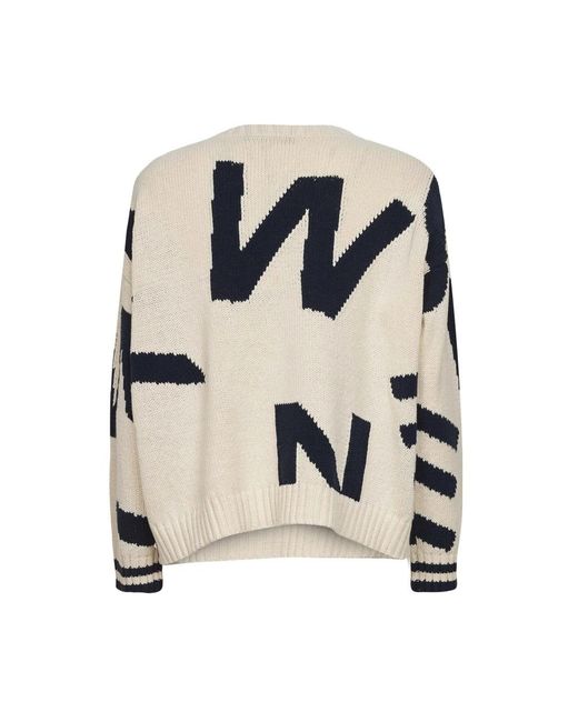 Weekend by Maxmara Black Round-Neck Knitwear