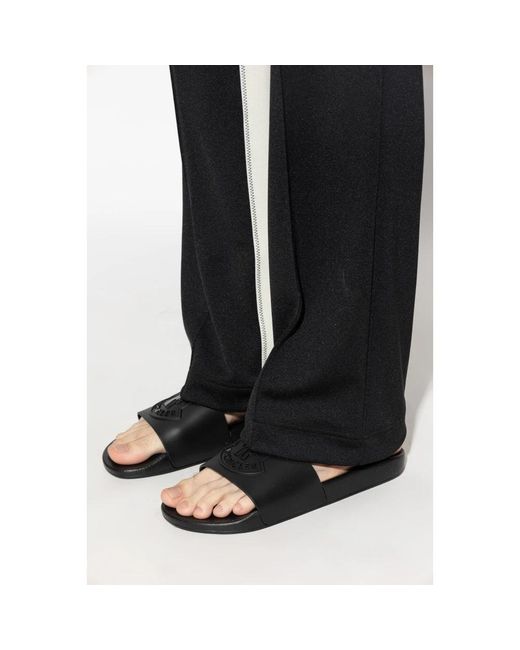 Sliders di Moncler in Black da Uomo