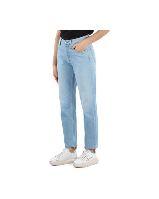 Replay Blue Straight Jeans