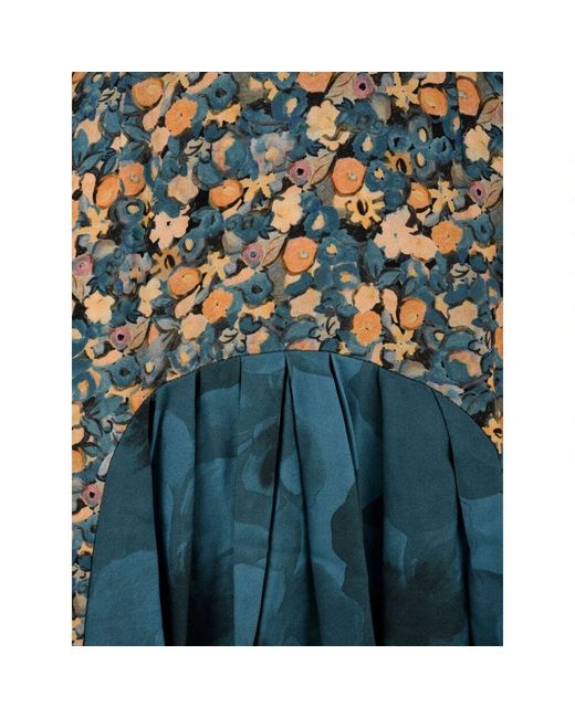 Midi Dresses Mar De Margaritas de color Green