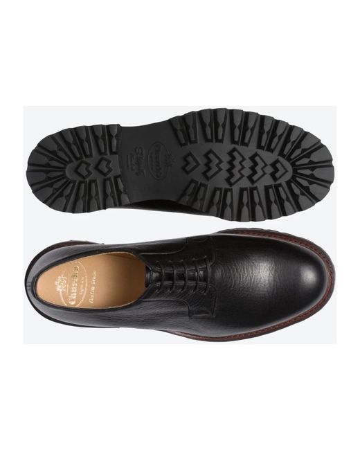Church's Black Laced Shoes for men