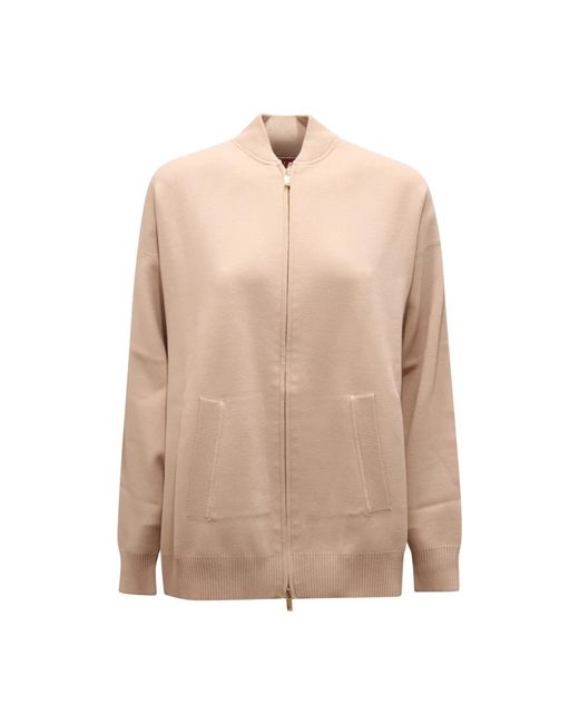 Zip-Throughs Max Mara de color Natural