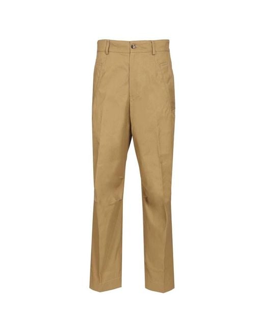 Dries Van Noten Natural Chinos for men