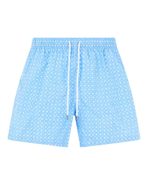 Fedeli Blue Beachwear for men