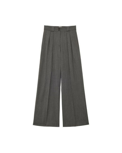Ines De La Fressange Paris Gray Marlene hose