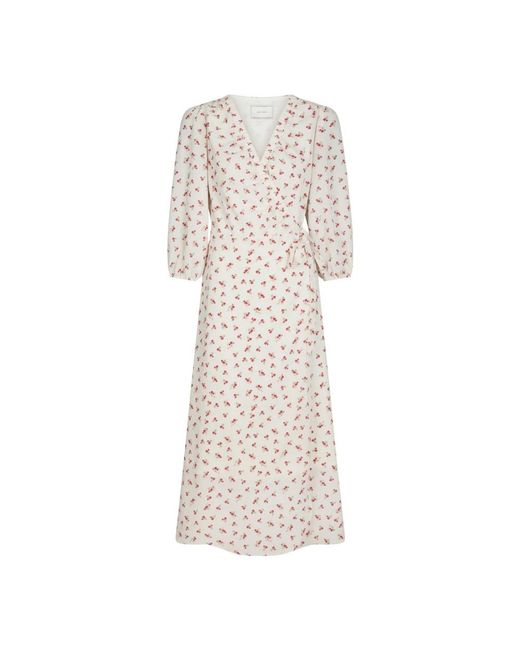 Neo Noir Natural Midi Dresses