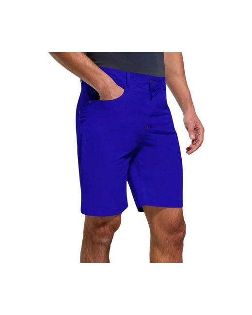 Bikkembergs Blue Casual Shorts for men
