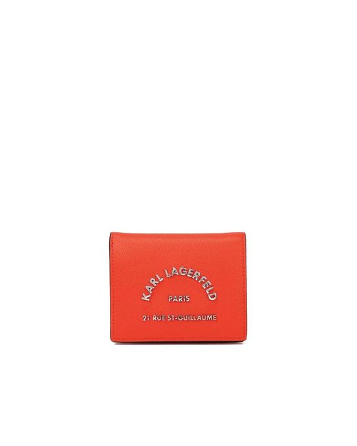 Karl Lagerfeld Red Wallets & Cardholders