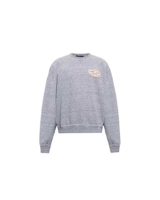 DSquared² Hoodies & Sweatvesten ,Grijs ,Katoen Katoenen Sweatshirt Met Ronde Hals in het Gray voor heren