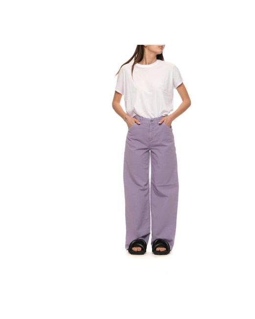 Carhartt Purple Wide Trousers