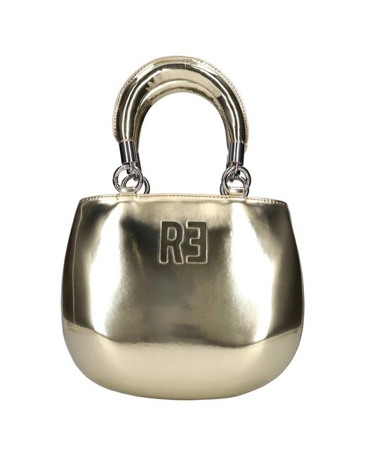 Rebelle Green Verspiegelte Lederhandtasche