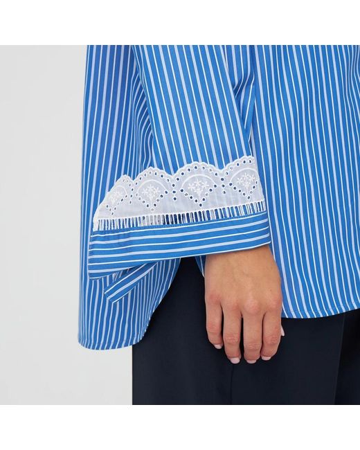 Erika Cavallini Semi Couture Shirts in het Blue