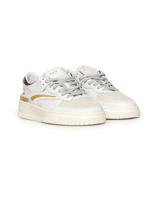 Date White Sneakers for men