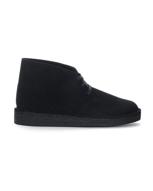 Clarks Polacco Originals Desert Coal in het Zwart voor heren - Lyst