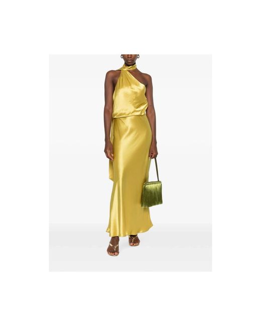 Gowns Staud de color Metallic