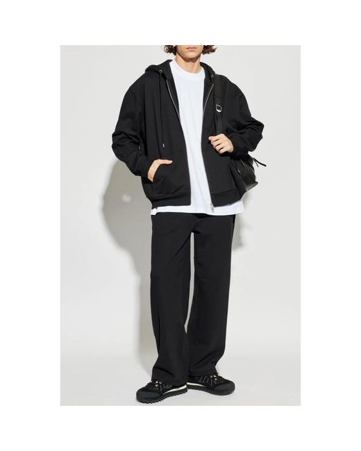 AllSaints Hoodies & Sweatvesten ,Zwart ,Katoen Milo Sweatshirt in het Black voor heren
