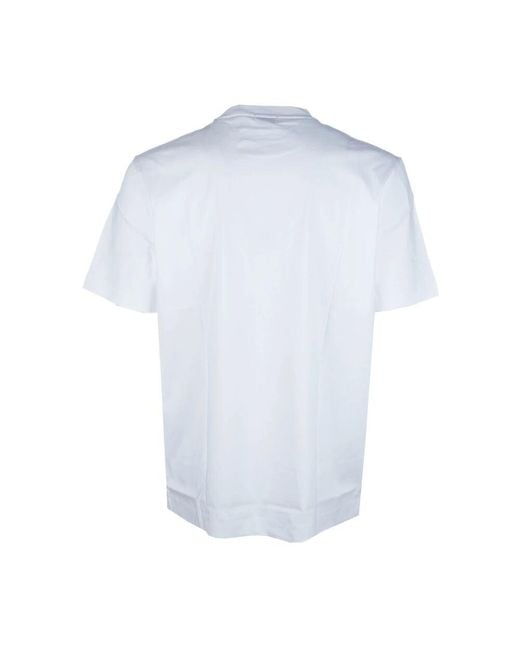 HUGO Casual Baumwoll T-Shirt Für Männer in Blue für Herren