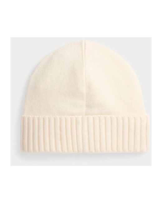 Ralph Lauren Natural Beanies