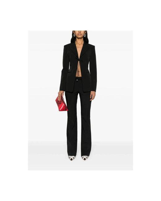 Blumarine Black Single-Breasted Jacket