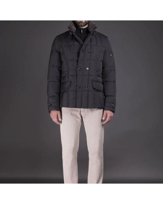 Winter Jackets Moorer de hombre de color Black