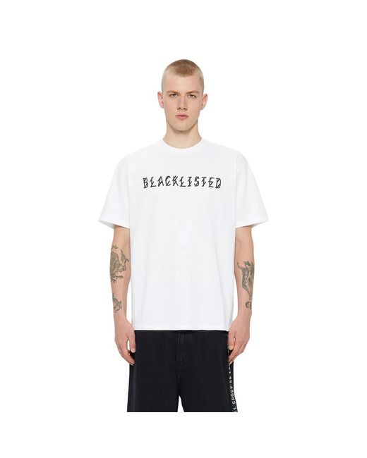44 Label Group Tee Blacklisted in het White voor heren