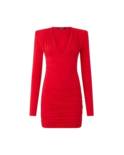 Roberto Cavalli Red Party Dresses