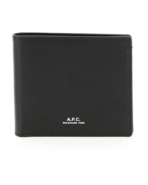 A.P.C. Black Wallets & Cardholders for men