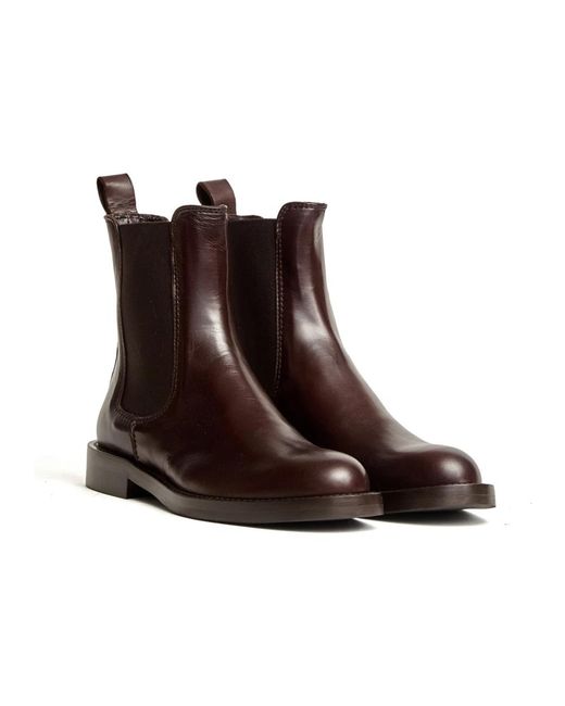 Guglielmo Rotta Brown Chelsea Boots