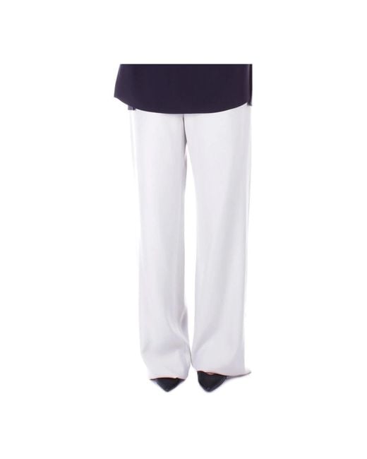 Wide Trousers di Emporio Armani in Blue