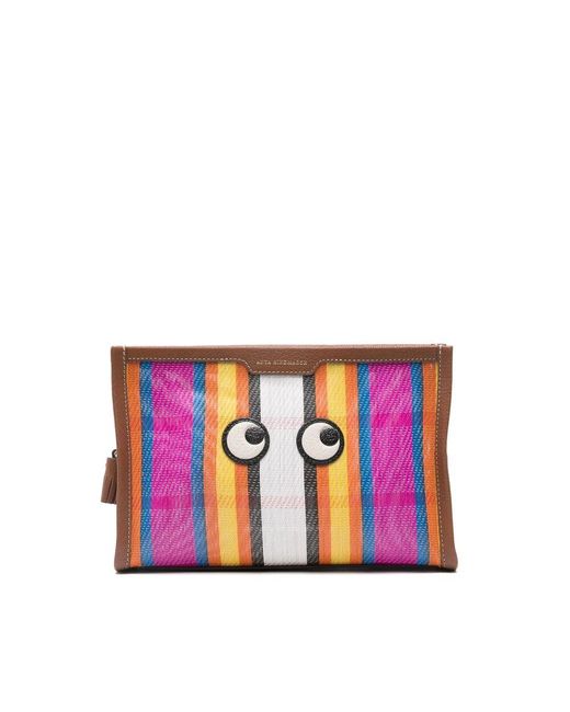 Clutches Anya Hindmarch en coloris Pink