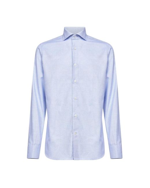D4.0 Blue Casual Shirts for men
