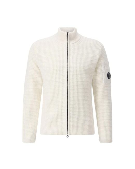 Cardigans C P Company pour homme en coloris White