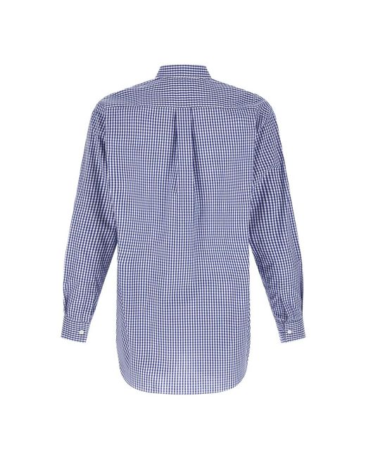 Comme des Garçons Blue Casual Shirts for men